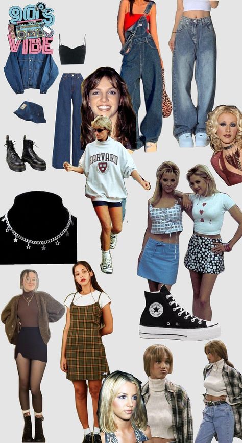 Revenge Of The 90s Outfit, 90s Night Out, Back To 90's Outfit, 90s Womens Fashion Outfits, Diy 90s Outfit Ideas, 90a Fashion Outfit Party, 90s Nye Outfit, 1996 Fashion Outfits, 90s Fashion Collage