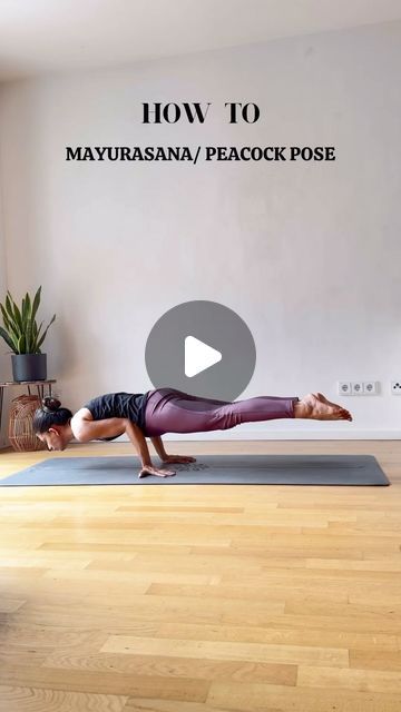 Advance Yoga Asana, Advance Yoga Poses, Intermediate Yoga, Peacock Pose, Yoga Vibes, Yoga Goals, Yoga Trainer, Insta Reels, Arm Balances