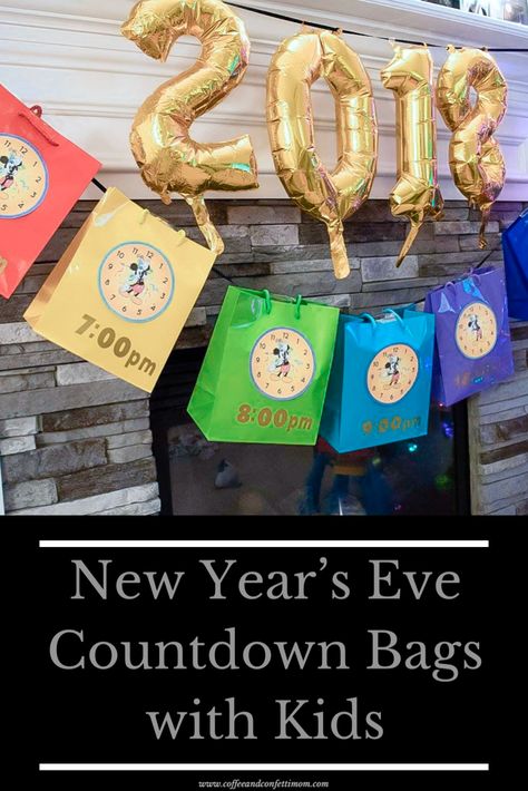 Nye Activities, Nye Countdown, New Years With Kids, Countdown For Kids, Family New Years Eve, New Years Eve Traditions, New Year's Eve Crafts, Countdown Activities, New Year's Eve Countdown