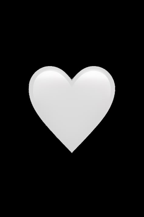 The 🤍 White Heart emoji appears as a solid white heart shape. It has no additional features or markings, and is simply a pure white color. White Heart Emoji, Iphone Png, Phone Emoji, Emoticon Love, Apple Emojis, Emojis Iphone, Hand Emoji, Images Emoji, Icon Emoji