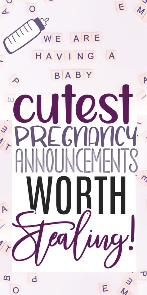 Find the perfect caption or quote and photo idea to annouce your pregnancy on social media. BEST pregnancy annoucement captions and quotes! Finally Pregnant Announcement, Sharing Pregnancy News, Social Media Baby Announcement Ideas, Ways To Tell Your Mom Your Pregnant, Cute Way To Announce Pregnancy To Family, Cute Way To Tell Parents Your Pregnant, Were Pregnant Announcement Ideas, Cute Simple Pregnancy Announcement, 2025 Pregnancy Announcement