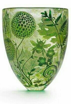 Art Of Glass, Gorgeous Glass, Art Glass Vase, Glass Vases, Beautiful Vase, Dream Garden, Glass Sculpture, Glass Painting, Lalique