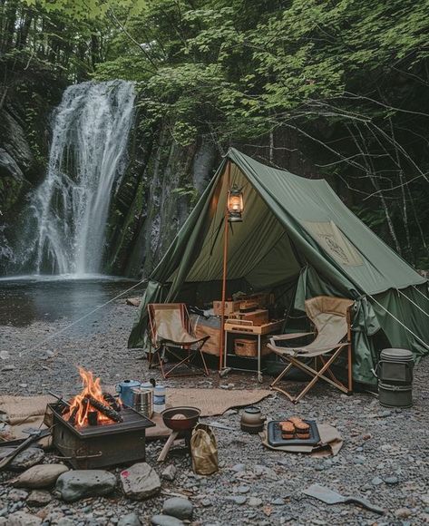 Cozy Camping, Camping Inspiration, Camping Vibes, Camping Aesthetic, Photo Food, Nature Camping, Camping Glamping, Long Island Ny, Make Memories