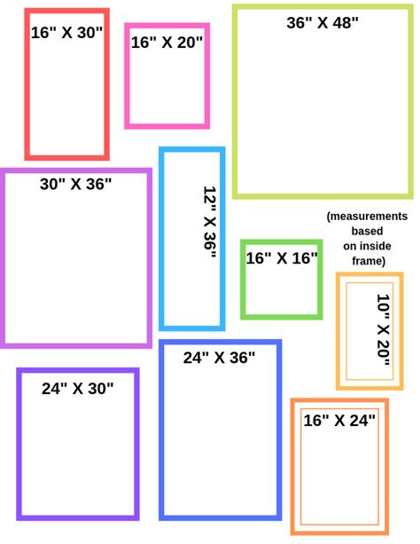 Canvas Sizing Guide (Standard Canvas Sizes Here at Canvas Vows) Photo Print Sizes, Procreate Ipad Tutorials, Picture Frame Sizes, Canvas Sizes, Portrait Canvas, Canva Tutorial, Square Canvas, Canva Design, Canvas Board