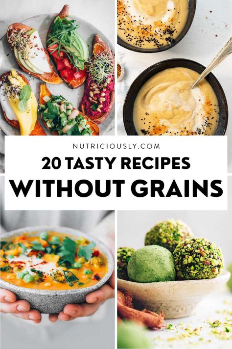 Grain Free Recipes Dinner, No Grain Recipes, Grain Free Dinner, Easy Corn Chowder, Grain Free Snacks, Grain Free Breakfast, Easy Corn, Grain Free Diet, Salads Bowls