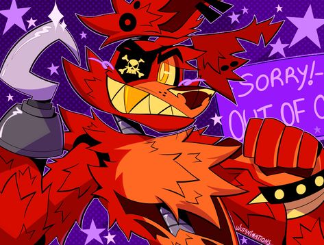 Foxy The Pirate Fox, Foxy The Pirate, Foxy Fnaf, Bonnie Fnaf, Fnaf Foxy, Five Night At Freddy, Funtime Foxy, Fnaf 1, Fnaf Stuff