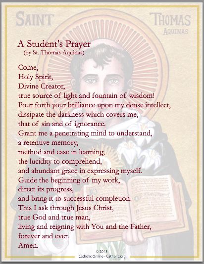 St Thomas Aquinas Prayer, Students Prayer, Prayer Before Exam, Prayer Before Studying, Prayers Before Surgery, Classroom Prayer, Exam Prayer, Nurse Essentials, Prayer For Students