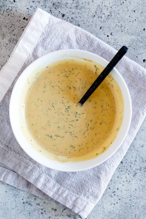 Vegan Tahini Goddess Dressing - ilovevegan.com Homemade Aioli, Vegan Salad Dressing, Goddess Dressing, Aioli Recipe, Vegan Dressing, Vegan Sauces, Vegan Salad, Salad Dressing Recipes, Aioli