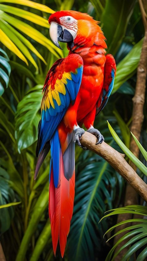 Macaw Photography, Macaw Parrot Painting, Red Macaw Parrot, Parrot Photography, Parrot Photo, Burung Kakatua, Red Macaw, Macaw Art, Wild Birds Photography