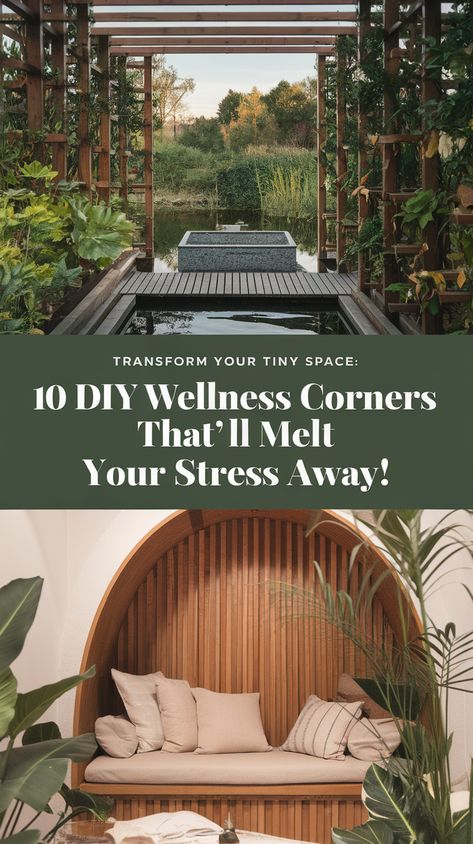 Transform Your Tiny Space: 10 DIY Wellness Corners That'll Melt Your Stress Away! Small Spaces Ideas, Wellness Corner, Home Easy Diy, Zen Corner, Maximizing Small Spaces, Diy Wellness, Corner Ideas, Maximize Small Space, Zen Garden Design