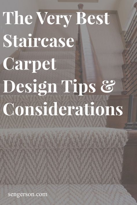 Decorative Carpet On Stairs, Stair End Caps With Carpet, Staircase Carpeting Ideas, Modern Carpeted Staircase, 2023 Stair Carpet Trends, Carpet On Hardwood Stairs, Stairway Carpeting Ideas, Durable Carpet For Stairs, Carpet Ideas For Stairs And Landing