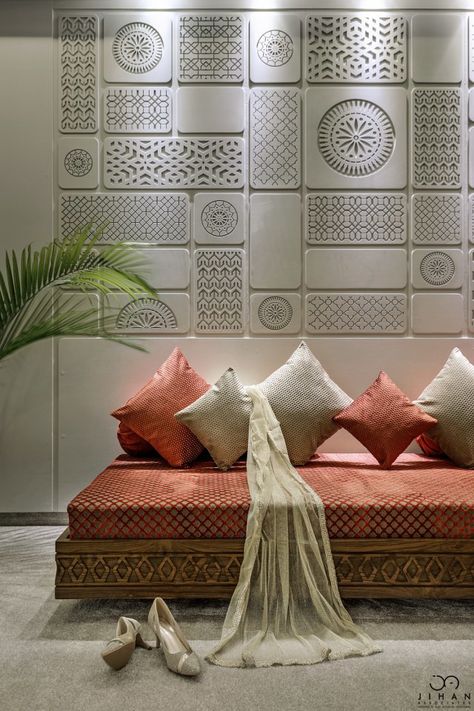 A Balanced Blend Of Classic And Contemporary Design | JIHAN ASSOCIATES - The Architects Diary Living Room Wall Designs, Wall Panel Design, Pooja Room Door Design, Room Door Design, Living Room Sofa Design, Living Room Design Decor, Wall Decor Design, Interior Wall Design, Ideas Living Room