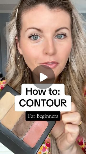 Best Way To Contour Face, Contour Makeup Natural Look, Subtle Contour Makeup, Beginner Contouring Step By Step, Contour Blending, Contour For Beginners, How To Highlight And Contour, How To Put Makeup On Step By Step Videos, How To Apply Contour And Highlight