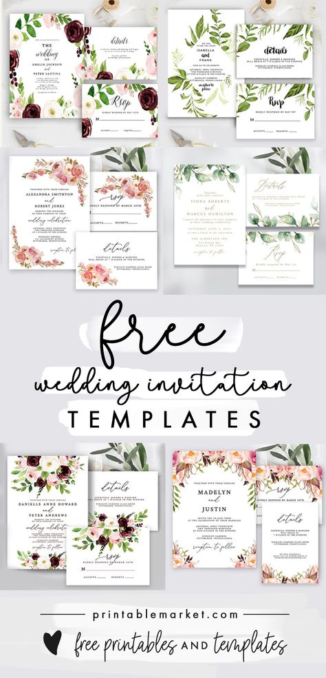 Wedding Card Template Free Editable, Free Editable Invitation Templates, Wedding Invitation Card Design Templates Free Printables, Editable Wedding Invitations Free, Free Wedding Invitation Templates Editable, Free Invitation Templates Download, Invitation Card Design Templates Free Printable, Wedding Invitation Design Templates Free, Wedding Invitations Layout