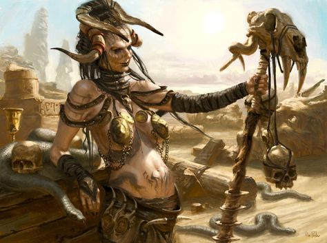 Desert City Fantasy Art, Desert Witch, Dark Sun, Fantasy Setting, Fantasy Rpg, Fantasy Inspiration, Fantasy Artwork, Character Portraits, Fantasy Character