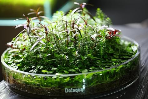 Wabi Kusa, Aquatic Garden, Indoor Water Garden, Moss Plant, Aquarium Terrarium, Urban Street Art, Moss Garden, Tiny Plants, Garden Terrarium