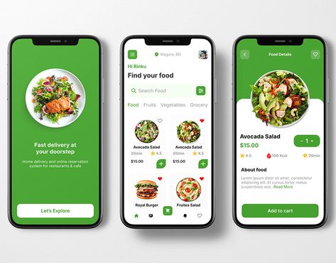 food delivery mobile app Food Ordering App, Restaurant App, Meal Planning App, Menue Design, Recipe App, Cooking App, Food Delivery App, App Ideas, Mobile App Design Inspiration