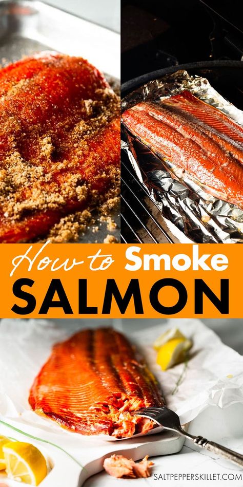 Salmon Smoker, Best Smoked Salmon, Bbq Smoker Recipes, Smoked Salmon Recipes, Pellet Grill Recipes, Salmon Pasta, Smoked Cooking, Smoked Fish, Smoker Recipes