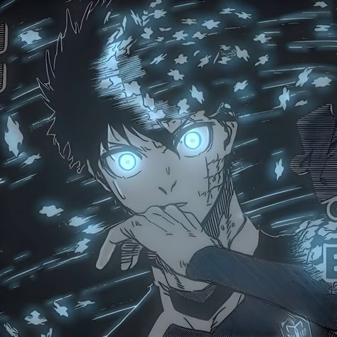 Blue Lock Pfp, French Anime, Genos Wallpaper, Yoichi Isagi, Anime Lock Screen Wallpapers, Anime Lock Screen, Scene Drawing, Blue Lovk, Glowing Art