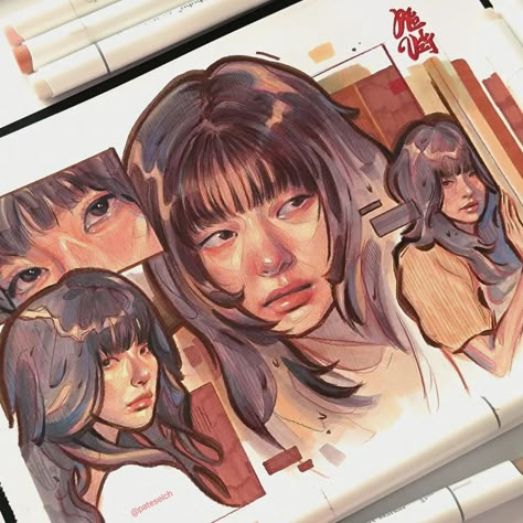 Trying out acrylic markers for the first time 🤎 Big thanks to Lightwish for sending these markers! They're super pigmented and opaque… | Instagram Lee Doona, Acrylic Markers, Big Thanks, Sketchbook Inspiration, Sketchbook Ideas, Marker Art, Sketchbook Art Inspiration, Emu, Art Journal Inspiration