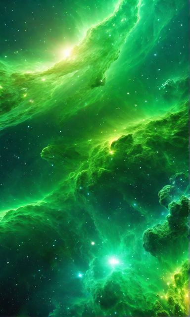 Green Space Background, Green Galaxy Aesthetic, Green Space Aesthetic, Forest Portal, Green Explosion, Colorful Aesthetic Wallpaper, Designs Background, Alien Makeup, Cool Galaxy Wallpapers