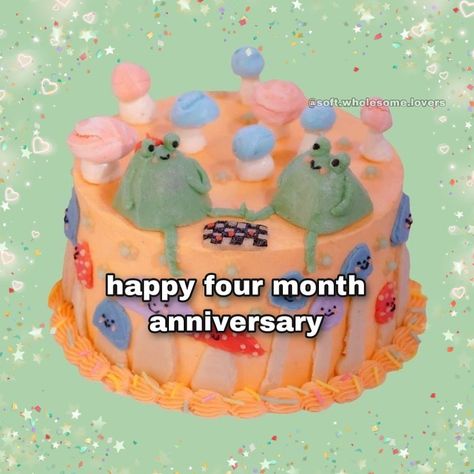 wholesome meme account 🥰 on Instagram: “(tag someone) for those of you asking for 4 month anniversary 🥺 i’m going to be making more !! 💖 - - - - - - - - - - - - - - #wholesome…” Happy Anniversary Wholesome, Happy Four Months Anniversary, Happy 2months Anniversary, Happy 4 Months Boyfriend, Happy Three Months Anniversary, 4 Months Anniversary For Boyfriend, 4month Anniversary, Happy 1 Month Anniversary Boyfriend, Happy 4 Months Anniversary