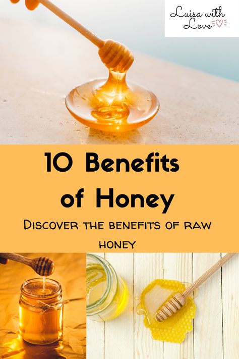 The health and healing benefits of honey are miraculous. Good quality, unprocessed, raw honey is loaded with healing properties. Not only when we ingest it. It can work miracles for our hair and skin too. #honey #honeybenefits #honeybenefitshealth #honeyhealth #honeyskincare #honeyhaircare Honey Health Benefits, Raw Honey Benefits, Honey Skin Care, Honey Uses, Benefits Of Honey, Honey Skin, God's Healing, Healthy Life Hacks, Honey Water