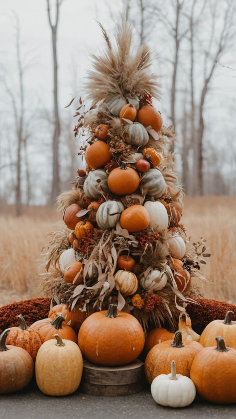 Transform your home with these stunning fall Thanksgiving decor DIY ideas Discover stylish table candle centerpieces Hobby Lobby finds front porch living room outdoor farmhouse kitchen porch modern decor and more Thanksgiving Front Porch Decor Ideas, Porch Thanksgiving Decor, Thanksgiving Porch Ideas, Thanksgiving Front Porch Decor, Table Candle Centerpieces, Thanksgiving Porch Decorations, Thanksgiving Outdoor Decorations, Outdoor Thanksgiving Decor, Fall Outdoor Decor Porch