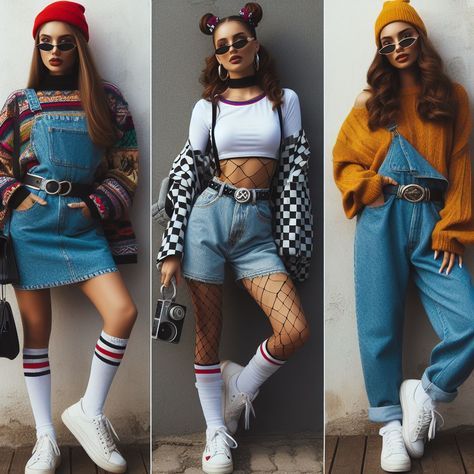 90s Birthday Outfit Ideas, 90s Theme Party Outfit Women Hip Hop, 90 Style Outfits 90s Fashion Women, 90s Fashion Outfits 1990s Style Baggy, Modern 90s Outfits, Retro Night Outfit, 90s Theme Outfit Women, 90s Fashion Outfits Women, 90’s Hip Hop Outfits