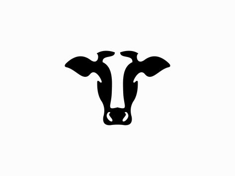 Cow Illustration Design, Cow Logo Design Ideas, Cow Logo Design, Cow Icon, Sheep Logo, Cow Graphic, Cow Logo, Cow Vector, Graphic Design Portfolio Cover