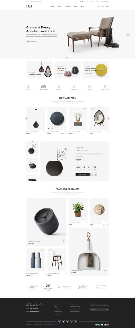 Clean Ecommerce Website Design, Online Shopping Website Design, Shop Page Design Website, Shopify One Product Store Design, Woocommerce Product Page Design, Online Shopping Sites Design, Online Store Design Website, Shipping Website Design, E Commerce Web Design Online Shopping