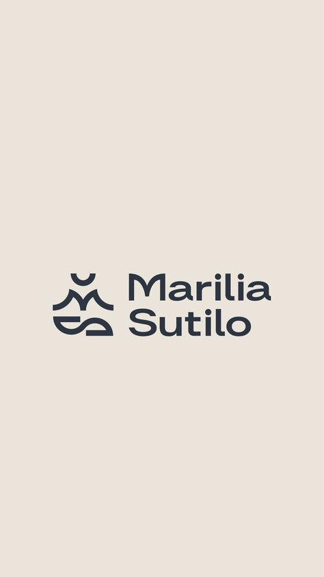 Logo, Colour Palette, Typography, Graphic Assets and Icons for the Yoga teacher and Wellness consultant – Marilia Sutilo Yoga Typography Design, Wellness Logo Design Brand Identity, Massage Studio Logo, Yoga Workshop Poster, Pilates Studio Logo Brand Identity, Yoga Icons Symbols, Yoga Logo Design Ideas, Relax Logo Design, Yoga Logo Design Brand Identity