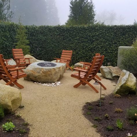 75 Decomposed Granite Landscaping Ideas You'll Love - April, 2023 | Houzz Decomposed Granite Landscaping, Edgers Landscape, Coastal Landscaping Ideas, Seattle Backyard, Tree Vines, Blue Oat Grass, Decomposed Granite Patio, Coastal Landscaping, Rainwater Collection