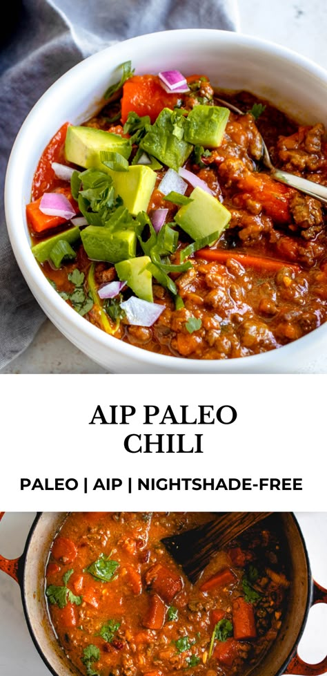 Paleo Aip Instant Pot Recipes, Aip Instapot Recipes, Aip Chili Recipe Crockpot, Low Calorie Aip Recipes, Aip Parsnip Recipes, Paleo Travel Food, Aip List Of Foods, Aip Dinners For Family, Non Nightshade Recipes