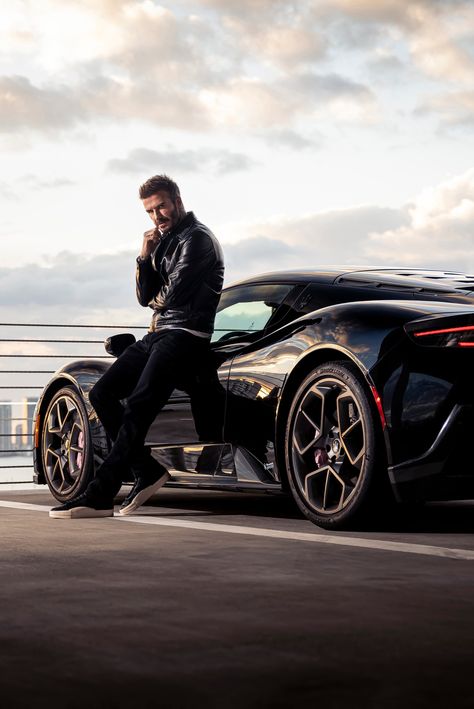 David Beckham Cars, Poppy Photoshoot, Men Cars Photography, Photoshoot Car, Car Pose, Car Portrait, Male Portrait Poses, Men Fashion Photoshoot, Car Shoot