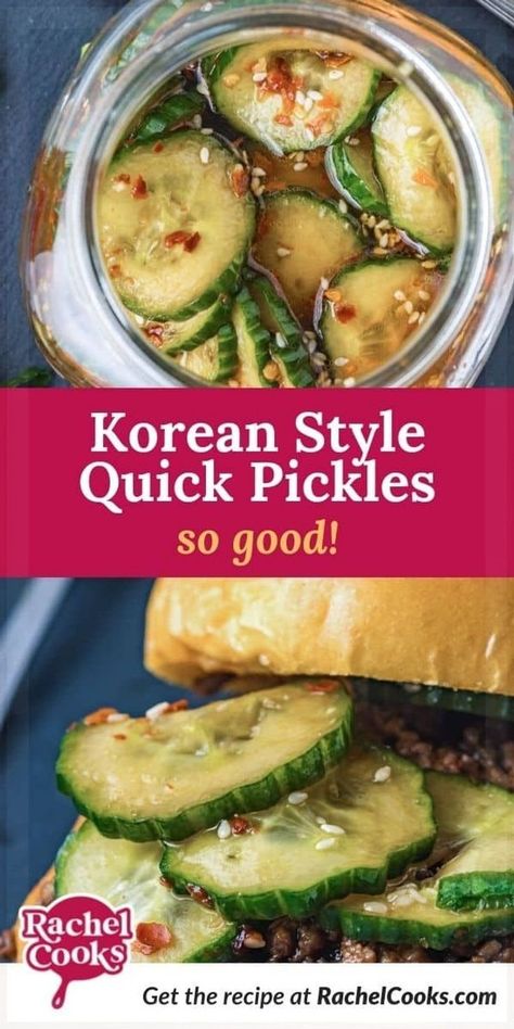 Sweet Pickled Vegetables Recipe, Japanese Pickles Recipe, Kosher Pickle Recipe, Pickle Recipes Spicy, Crisp Refrigerator Pickled Vegetables, Pickles Veggies Recipe, Pickled Korean Cucumbers, Refrigerator Pickles Sweet And Spicy, Radish Recipes Pickled