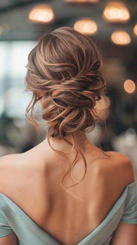 Best Woman Hairstyles, Updos For Asian Hair, Relaxed Updo Wedding, Fall Bride Hair, Long Hair Bridesmaid Styles Updo, Hairstyle Updo Wedding, Bridal Updo Brown Hair, Half Updo Bridesmaid Hair, Bridesmaid Hairstyles Brown Hair