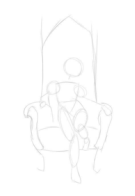 Sitting on a throne.   You may -refrence this  -repost WITH credit -use the sketch (WITH credit)  You may NOT - trace with no credit  -repost with no credit Person On Throne Reference, Sitting On Thrown Drawing Reference, Throne Sitting Pose, Sitting On Throne Drawing, Sitting On Throne Pose Reference, Person Sitting On Throne, Sitting On Throne Reference, On Throne Pose, Throne Drawing Reference