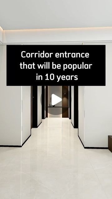 𝐖𝐀𝐎 𝐈𝐍𝐓𝐄𝐑𝐈𝐎𝐑s on Instagram: "Corridor spaces you should be expecting in the next 10 years ✌️ . . #wao #interior #wallcovering #wallpapers" Passage Wall Decor Ideas, Entrance Foyer Wall Design, Foyer Wall Design, Flat Entrance Design Modern, Apartment Corridor Design, Corridors Design Home, Flat Entrance Design, Apartment Building Hallway, Foyer Design Modern Entrance