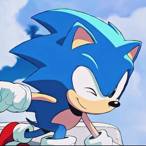 Sonic Painting, Sonic Cartoon, Sonic Pfp, Sonic Pfps, Sonic Icon, Sonic The Hedgehog 3, Sonic Mania, Classic Sonic, Sonic 2