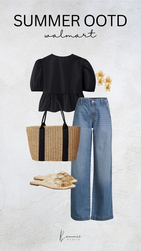 Outfits Primavera Verano, Outfit Boho, Classic Style Outfits, Casual Day Outfits, Earrings Flower, Casual Chic Outfit, Curvy Outfits, Casual Summer Outfits, Casual Style Outfits