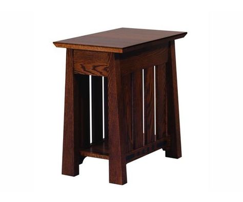 Pasadena End Table 16"W Craftsman Style Furniture, Mission Style Furniture, Stickley Furniture, Mission Furniture, Craftsman Furniture, End Tables With Drawers, Quarter Sawn White Oak, Arts And Crafts Furniture, Mission Oak