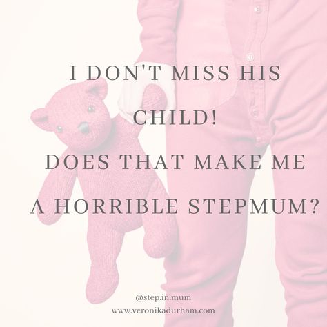 No it does’t, but there was a time when I thought it’s not ok. Admitting’ to my husband that I don’t miss his daughter took me quite some time.  As a step mum, I still sometimes struggle with what and how I should feel like. Tire Steps, Child Quotes, Step Mum, Step Parenting, Hard Quotes, Step Daughter, Second Wife, To My Husband, Step Mother