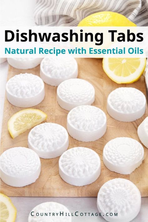 Homemade Dishwasher Tablets, Diy Dishwasher Detergent, Diy Dishwasher Tablets, Homemade Dishwasher Detergent, Diy Detergent, Tablet Recipe, Dishwasher Pods, Homemade Cleaning Supplies, Natural Cleaning Recipes