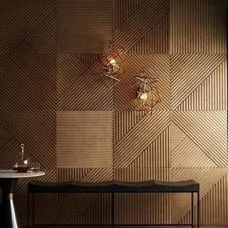 Wall Decoration Ideas ✨️ #wall #wallart #walldecor #walldesign #walldecorationideas #walldecoration #walldecorations #walldecorationforlivingroom #homedesignsdworld #trendingrecipes #mouniroy #makeupchallenge #booklovers #dailywear U Couch, Panel Walls, Ilocos Norte, Interior Cladding, Wood Wall Panel, Luxury Hotel Room, 2023 Design, Wooden Wall Panels, Wood Accent Wall