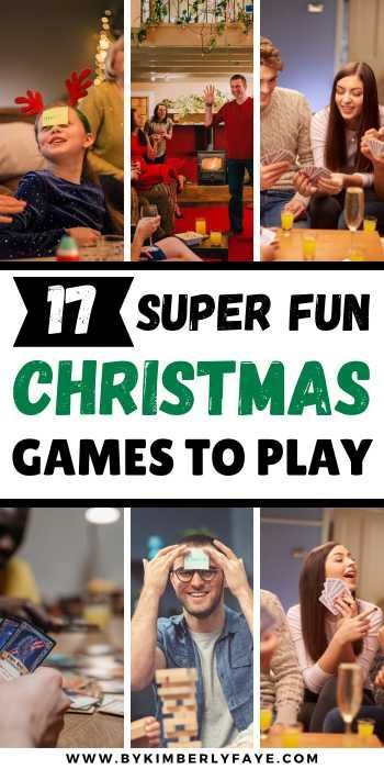 Bring on the fun with these 17 Super Fun Christmas Games To Play, christmas games for family, christmas games ideas, christmas games for kids christmas games for adults, christmas games for family funny, christmas games for large groups, christmas games to play Family Christmas Games Ideas, Games For Family Christmas, Christmas Games For Large Groups, Christmas Games For Family Funny, Christmas Games Ideas, Games For Kids Christmas, Kids Christmas Games, Family Christmas Party Games, Christmas Group Games