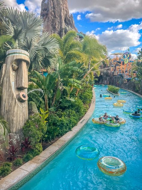 Universal Water Park, Universal Volcano Bay, Volcano Bay Universal, Volcano Bay Orlando, Water Park Ideas, Waterpark Resort, Water Park Rides, Orlando Usa, Universal Parks