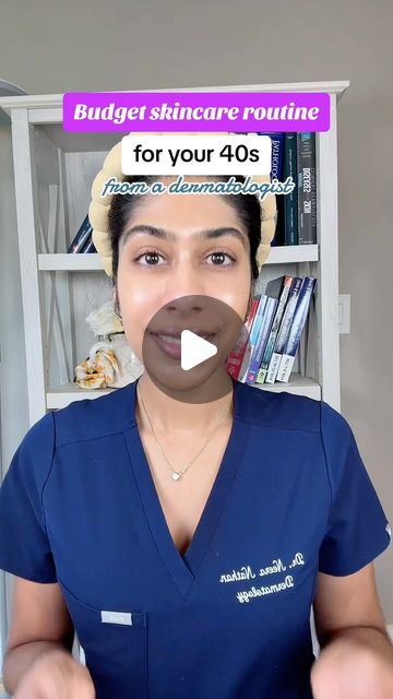 Dr. Neera Nathan on Instagram: "Comment “40” and I will DM you this dermatologist approved budget AM skincare routine for your 40s #skincareroutine #skincareinyour40s #antiagingskincare #fyp" Skin Care Routine For Women Over 35, Skin Routine For 40 Year Old, Face Regimen For 40s, Skincare At 40, Over 40 Face Routine, Antiaging Skincare Routine 30s, Skin Care Routine Dermatologist, Skin Care 40s, 40s Skincare Routine