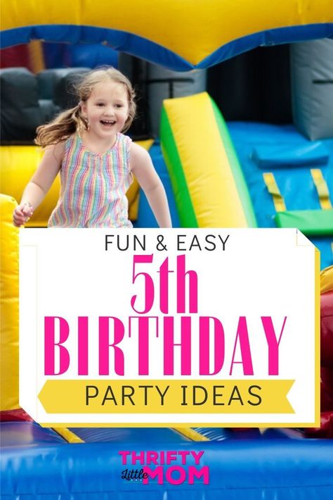 Five Year Old Party Themes, Hi Five Party Ideas, 5 Year Bday Party Ideas, 5 Th Birthday Girl Theme, Five Year Old Birthday Party Ideas, 5th Girls Birthday Party Ideas, 5 Yo Girl Birthday Party Ideas, Girl Birthday Themes 5th, 5 Girl Birthday Party Ideas