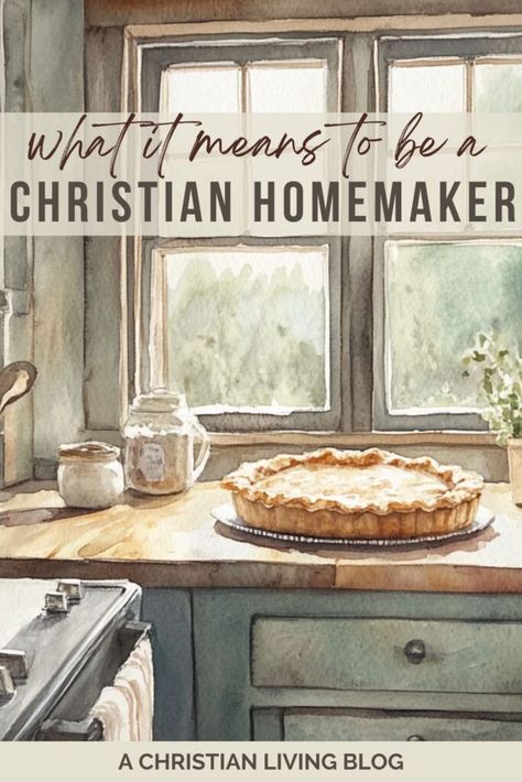 Embracing the Role: What It Means to Be a Christian Homemaker Becoming A Homemaker, Christian Homemaker Schedule, Homemaking Scripture, How To Be A Homemaker, Christian Homesteading, Slow Homemaking, Homemaking Quotes, Homemaker Aesthetic, Homemaking Aesthetic